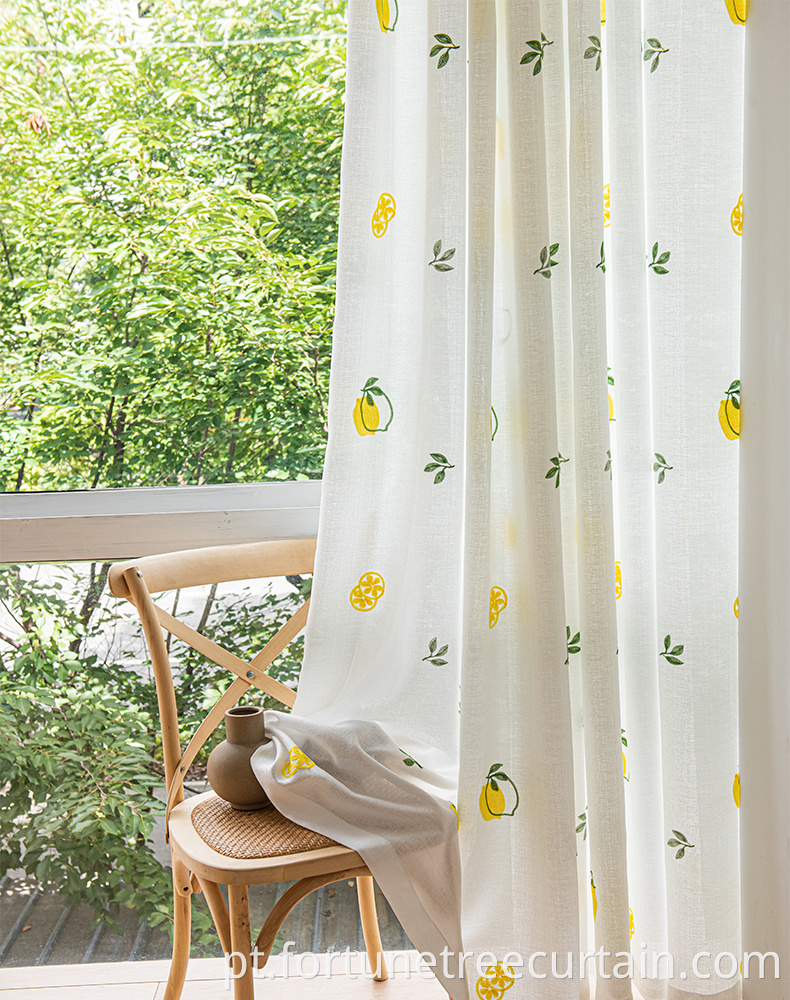 Linen Curtain Sheer